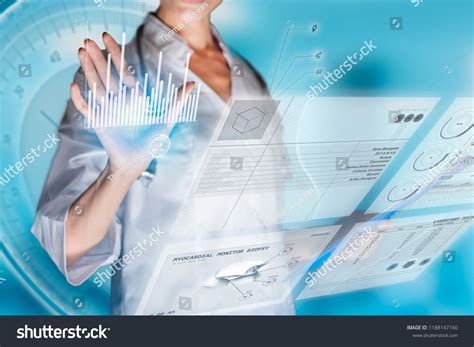 Medical concept of futuristic health care technology and augmented