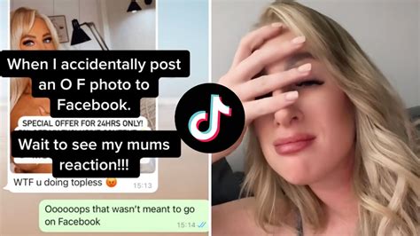 Tiktokers Mom Furious As Daughter Accidentally Shares Her Onlyfans Photo On Facebook Dexerto