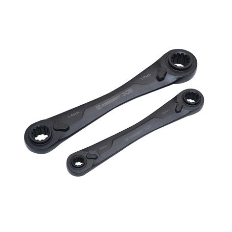 Crescent x6 ratcheting wrenches take their turn at a new design. Crescent X6 4-in-1 Metric Ratcheting Wrench Set (2-Piece ...