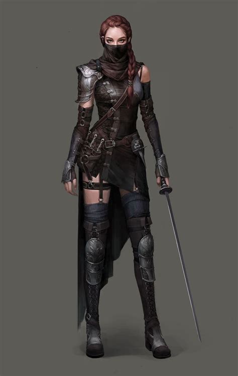 Dandd Inspiration Mega Dump Female Assassin Female Ninja Female Characters