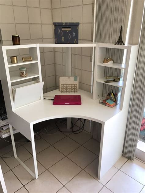 Browse ikea's collection of desk for writing and working from home from small to large sizes, in white, black and more. IKEA Micke corner desk w/hutch for Sale in El Segundo, CA ...