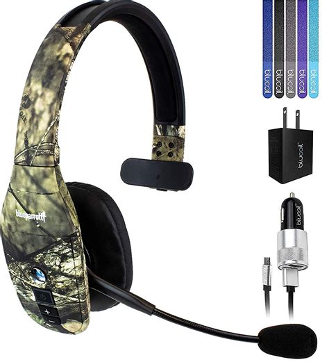 Vxi Blueparrott B450 Xt Noise Canceling Bluetooth Headset Camo Print