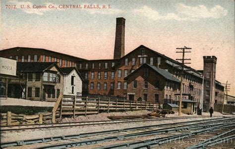 Us Cotton Company Central Falls Ri Postcard