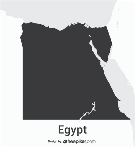 Egypt Map Highly Detailed Vector Map Of Egypt With Administrative