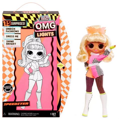Lol Surprise Omg Lights Speedster Fashion Doll Mga Entertainment Toywiz
