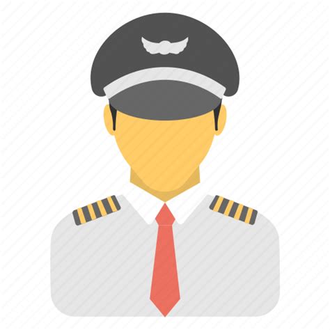 Aircraft Pilot Aircrew Airman Captain Pilot Icon Download On