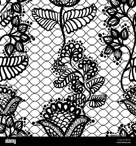 Seamless Lace Pattern Stock Vector Image And Art Alamy