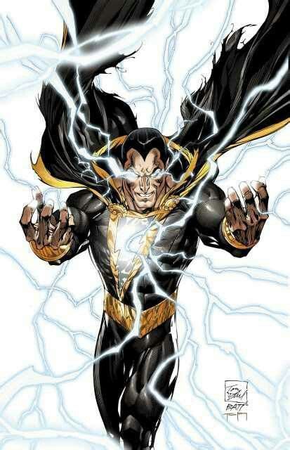 Black Adam Comic Villains Captain Marvel Shazam Dc Comics Art