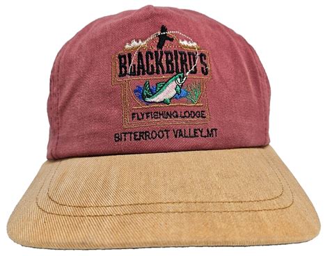 Vintage Fly Fishing Trout Montana Trucker Hat Cap Usa Made Strapback Ebay