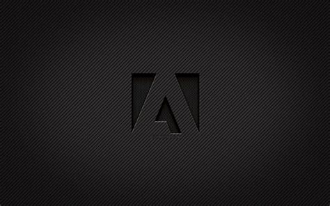 Download Imagens Logotipo De Carbono Da Adobe 4k Arte Grunge Fundo