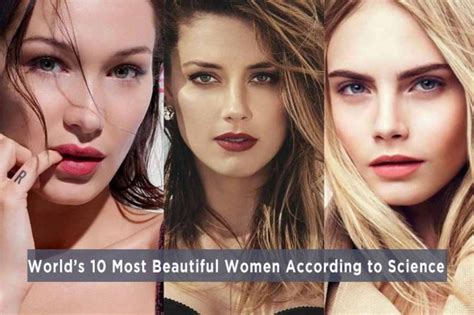 Worlds 10 Most Beautiful Women According To Science Micky Says Micky