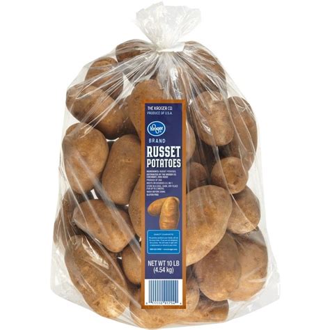 Kroger Fresh Selections Russet Potatoes Package 10 Lb From Ralphs