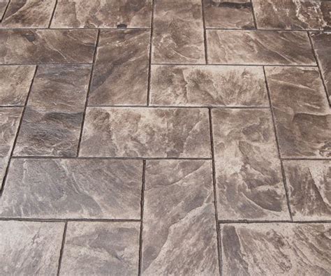Herringbone Slate Solomon Colors Natural Texture Flooring Options