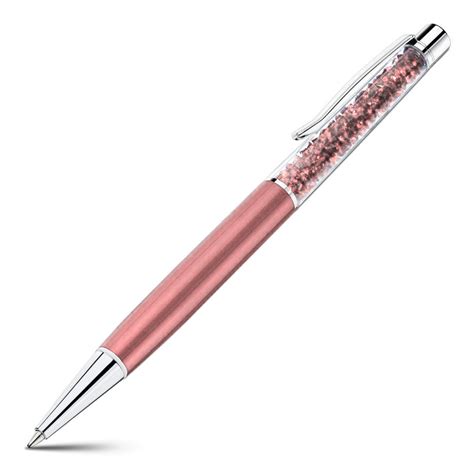 Swarovski Crystalline Slim Ballpoint Pen Pink Pearl Peters Of