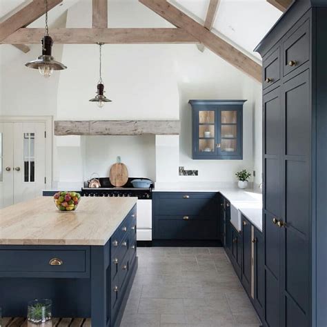 See more ideas about blue kitchen cabinets, blue kitchens, dark blue kitchens. truth & co. on Instagram: "Some weekend inspiration for ...
