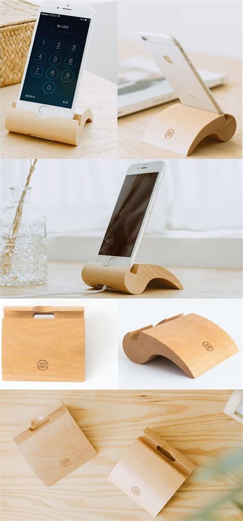 Wooden Bamboo Charge Cord Cable Organizer Cell Phone Iphone Charging