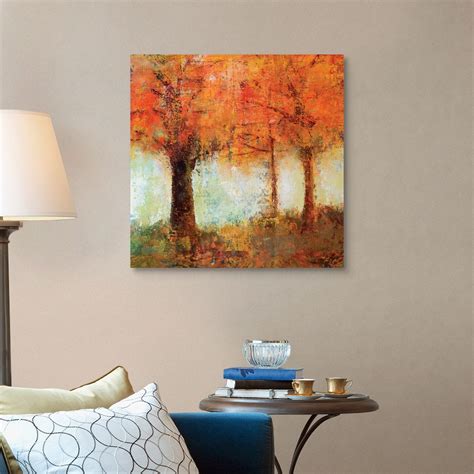 Fall Trees Canvas Wall Art Print Tree Home Decor Ebay