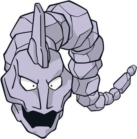 Onix Official Artwork Gallery Pokémon Database