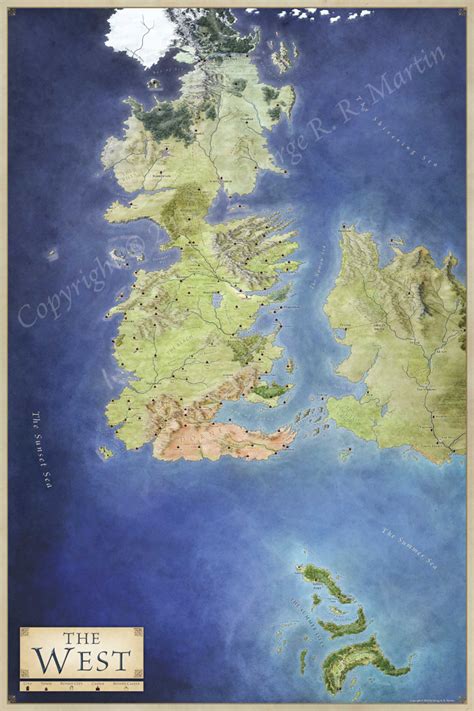 The West Fantastic Maps