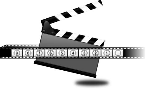 Clapperboard Clap Board Free Vector Graphic On Pixabay