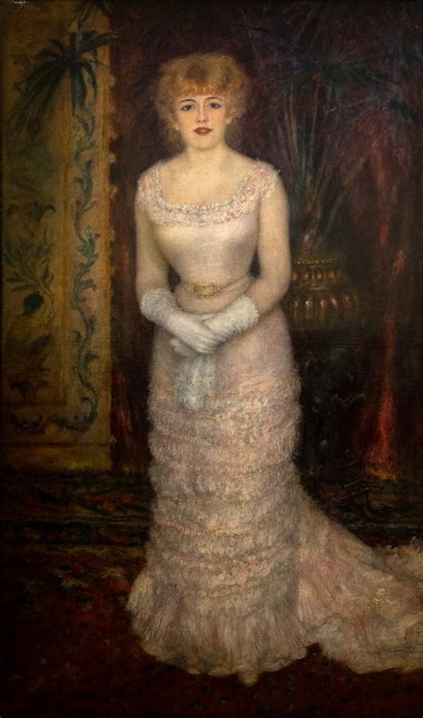 Portrait De Jeanne Samary En Pied Pierre Auguste Renoir Flickr