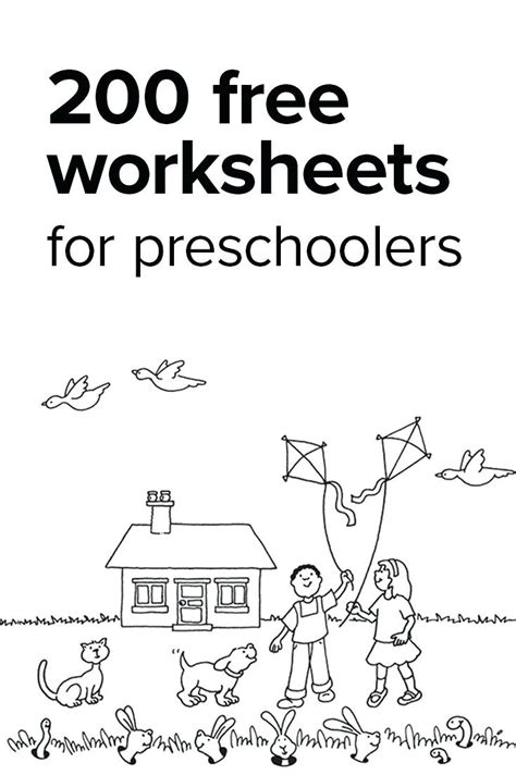 Preschool Worksheets Age 4 Math Worksheet For Kids — Db