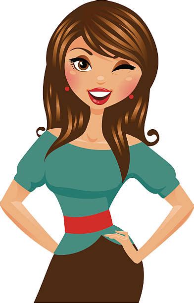 Beautiful Woman Illustrations Royalty Free Vector Graphics And Clip Art