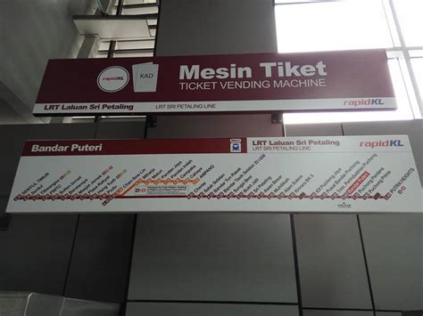 It is operated under the sri petaling line network and is situated between puchong perdana and taman perindustrian puchong station. LRT Route: Bandar Puteri Puchong to Sri Petaling ...