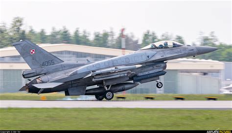 4055 Poland Air Force Lockheed Martin F 16c Block 52 Jastrząb At