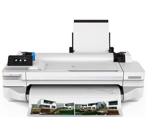 Hp Designjet T130 A1 Large Format Printer With Four Rolls Of Paper