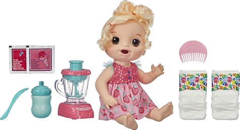 Hasbro E6943 Baby Alive Doll Magical Mixer Blonde Baby Doll