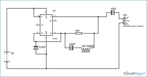 Metal detectors detect the presence of metals. Metal Detector Circuit Diagram Free Download - browndrop