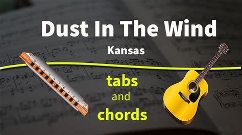 Dust In The Wind Kansas Guitar And Harmonica Tabs Chords Backing Track YouTube