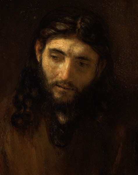Rembrandt Tête Du Christ