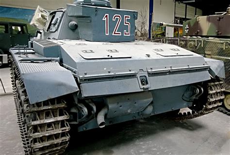 Surviving Panzer Iii Ausf H Tank Panzerkampfwagen 3 Sdkfz141