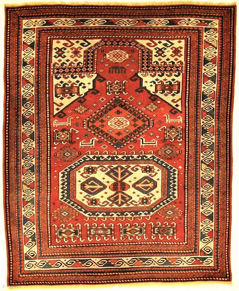 The Antique Kazak Rugs With Their Beautiful Vegetable Dyes And Tribal