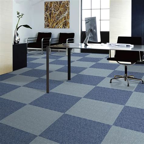 Solid Color Commercial 100nylon Carpet Tiles 5050cm Flooring Tiles