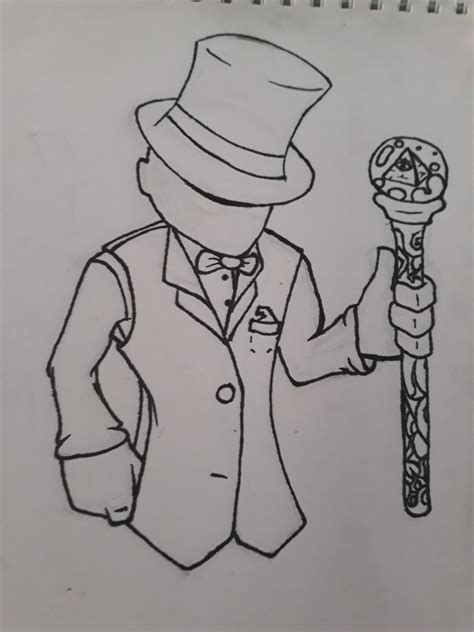 The Sketch For The Magician By Veganmeatballs On Newgrounds