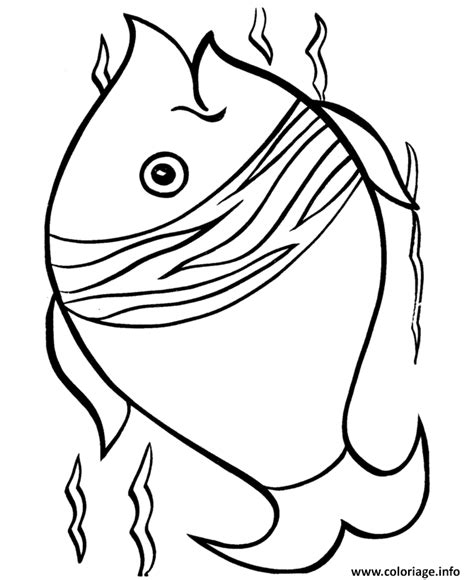 Coloriage Poisson Dans Locean JeColorie