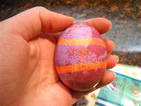 All you need to make these metallic beauties is foiling glue and papers and a paintbrush. Striped Easter Eggs · How To Make A Decorative Egg ...
