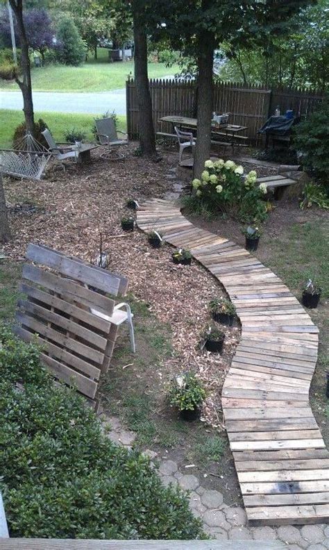 How To Build A Wood Walkway Garden In The Woods Backyard Landscaping