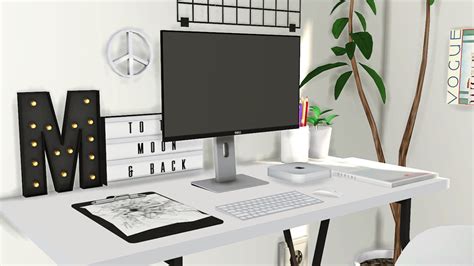 Dell U2414h Monitor Desk Clutter By Mxims Liquid Sims