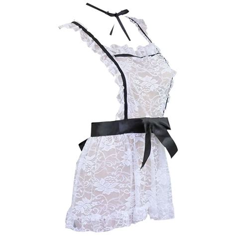 hot selling maid cosplay sexy lingerie lace strap black erotic lingerie temptation maid costumes