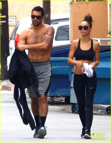 jesse metcalfe shirtless ab show with cara santana photo 2884880 cara santana jesse