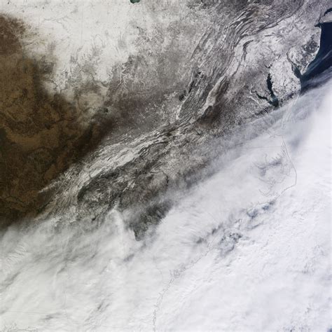 Massive Snowstorm Over The Eastern United States Photo Softpedia