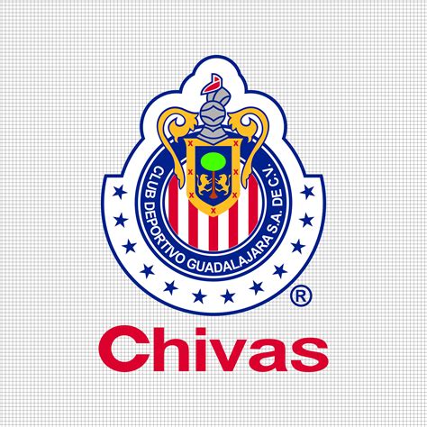 Chivas Rayadas Del Guadalajara Logo Svg Png Eps Pdf Instant Etsy Ireland