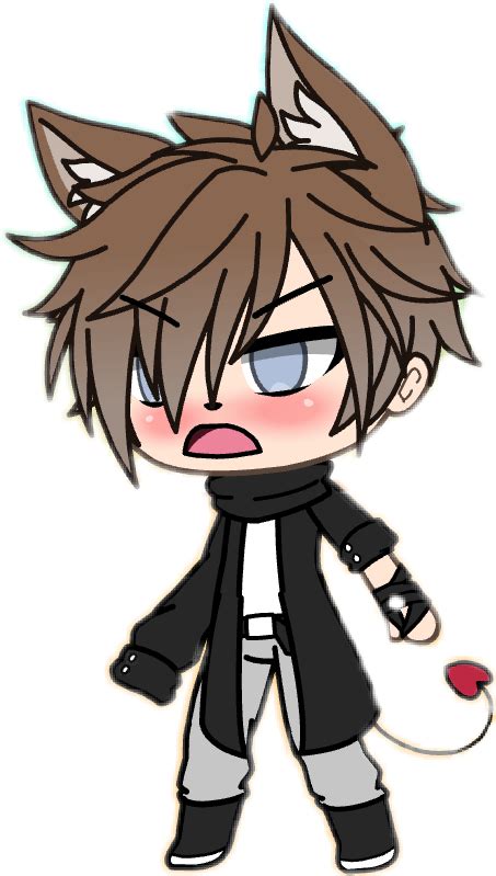 Gacha Life Boy Wolf Transparent Cartoon Free Cliparts And Silhouettes