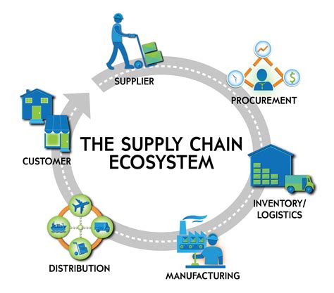 Supply Chain Ecosystem Infographic Tza