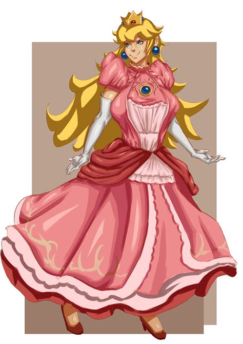 Artstation Princess Peach Fanart