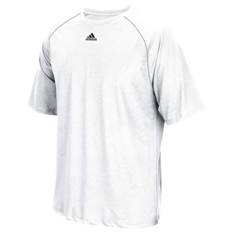 Adidas Team Climalite Short Sleeve T Shirt In White For Men Lyst